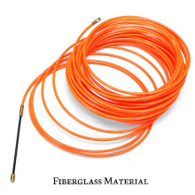 4mm 5 Meter To 40 Meter Orange Guide Device Nylon Electric Cable Push Pullers Duct Snake Rodder Fish Tape Wire